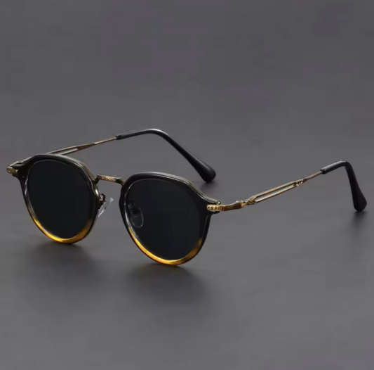 MANORY - BLACK/YELLOW TORTOISE